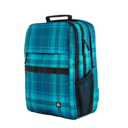 HP Campus XL Tartan Plaid Backpack