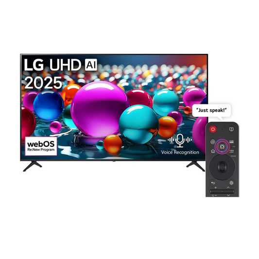 LG 65 inch UHD AI UA854K AI Magic Remote Ready HDR10 Smart TV