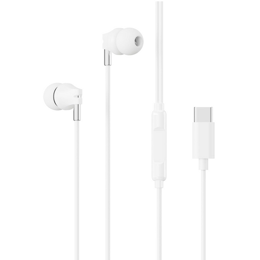 TechZA TZ-HF13 Type-C Wired In-Ear Earphones