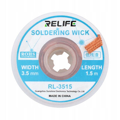 RELIFE Soldering Wick Braid Desolder Desoldering Wire