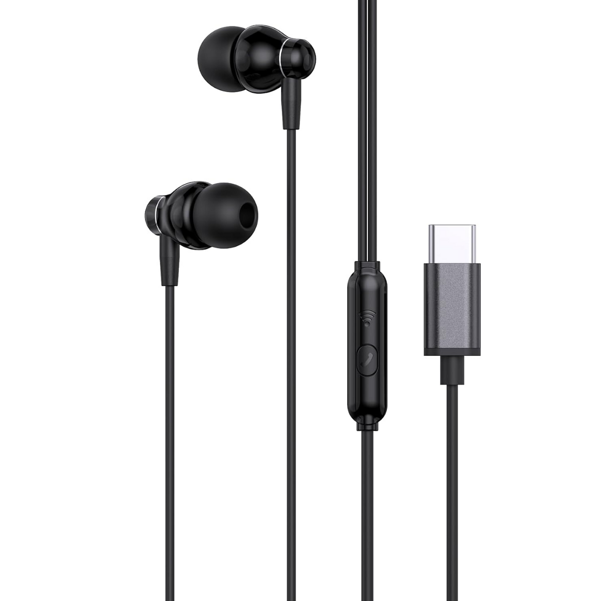 Techza TZ-HF15 Type-C Wired In-Ear Earphones