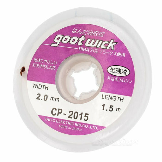 Goot Wick/Desoldering Wick 1.5m