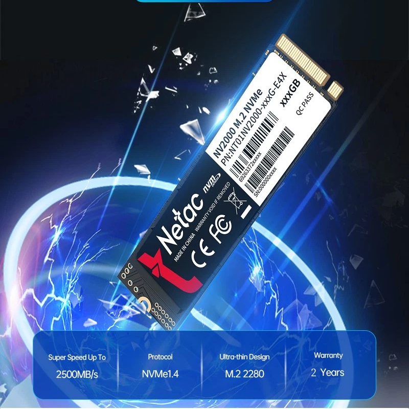 Netac EX4 256GB M.2 NVMe SSD