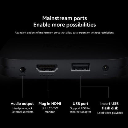 Xiaomi 4K Ultra HD TV Box S Media Player - 2nd Gen