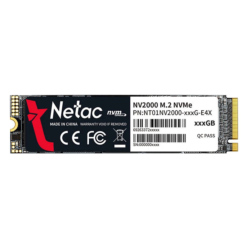 Netac EX4 256GB M.2 NVMe SSD