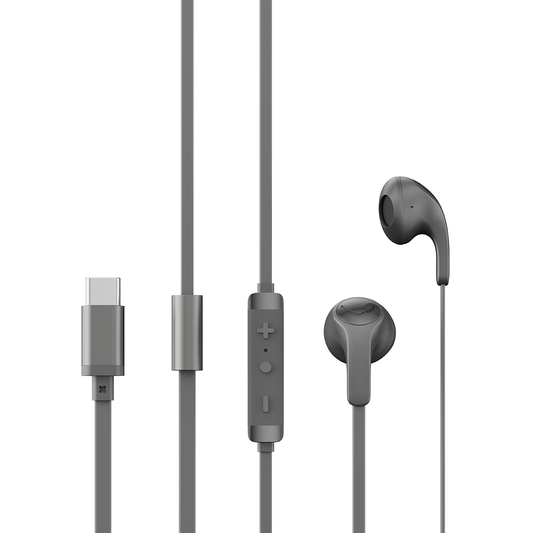 Vidvie HS675 Type-C Wired In-Ear Headset - Black