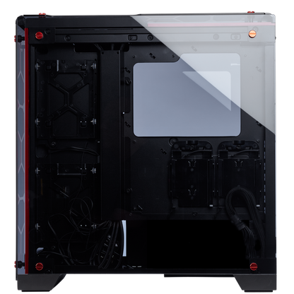 Crystal Series 570X RGB ATX Mid-Tower Case - Red