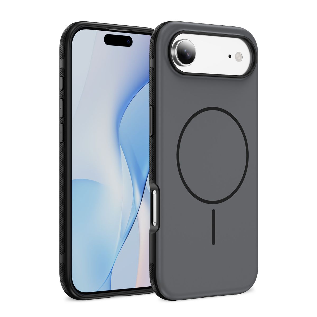 Silicone Magnetic Charging Phone Case Compatible with Iphone 17 Air