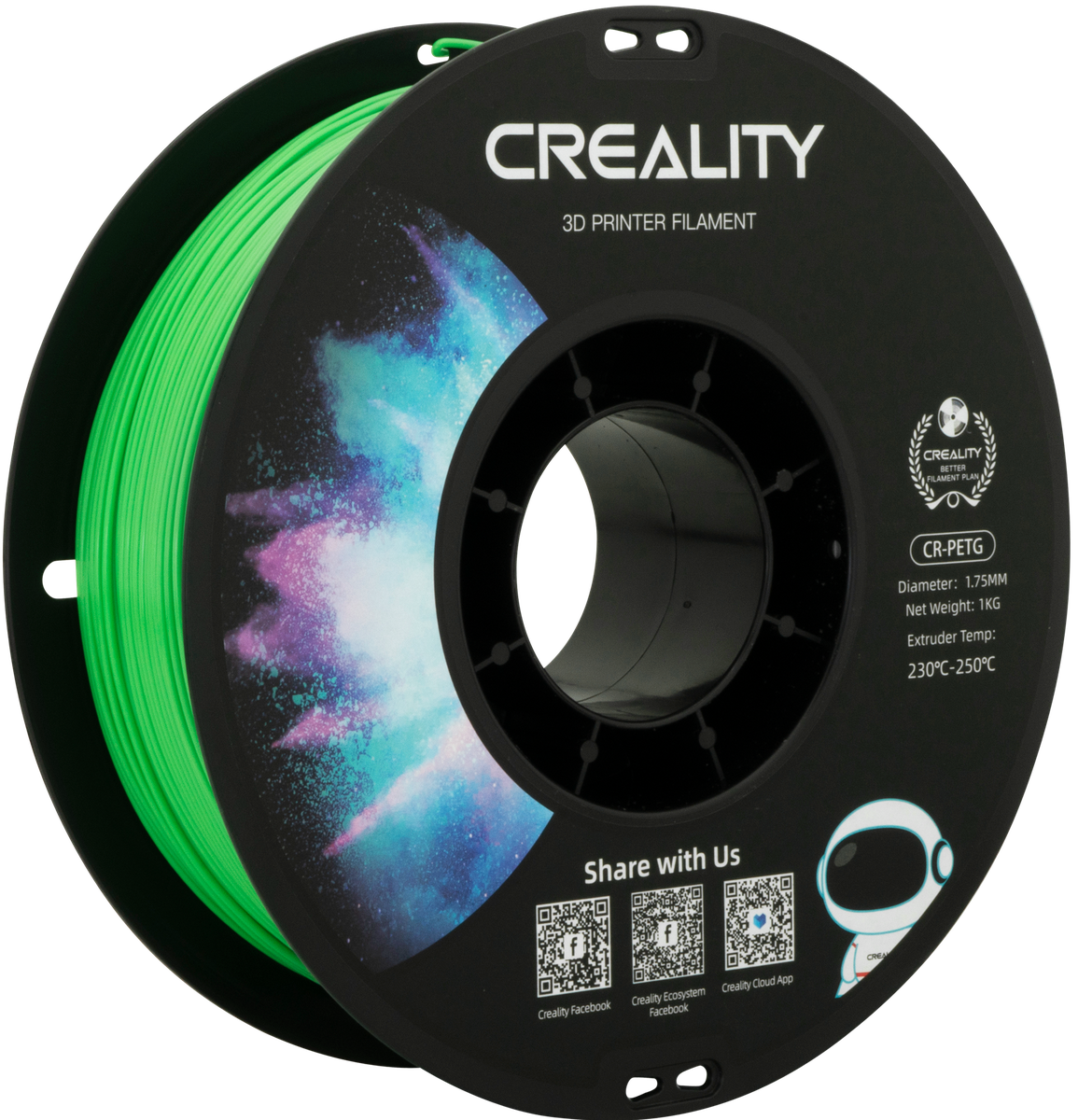 Creality CR-PETG Filament  1.75mm 1Kg