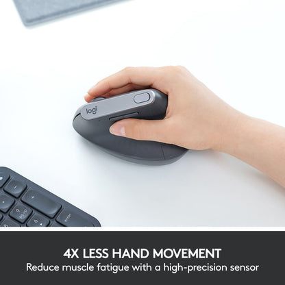 Logitech MX Vertical Advanced Ergonomic Wireless Mouse Grey