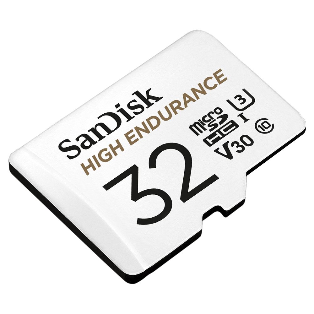 SanDisk High Endurance 32GB Class 10/UHS-I [U3] microSDHC Memory Card