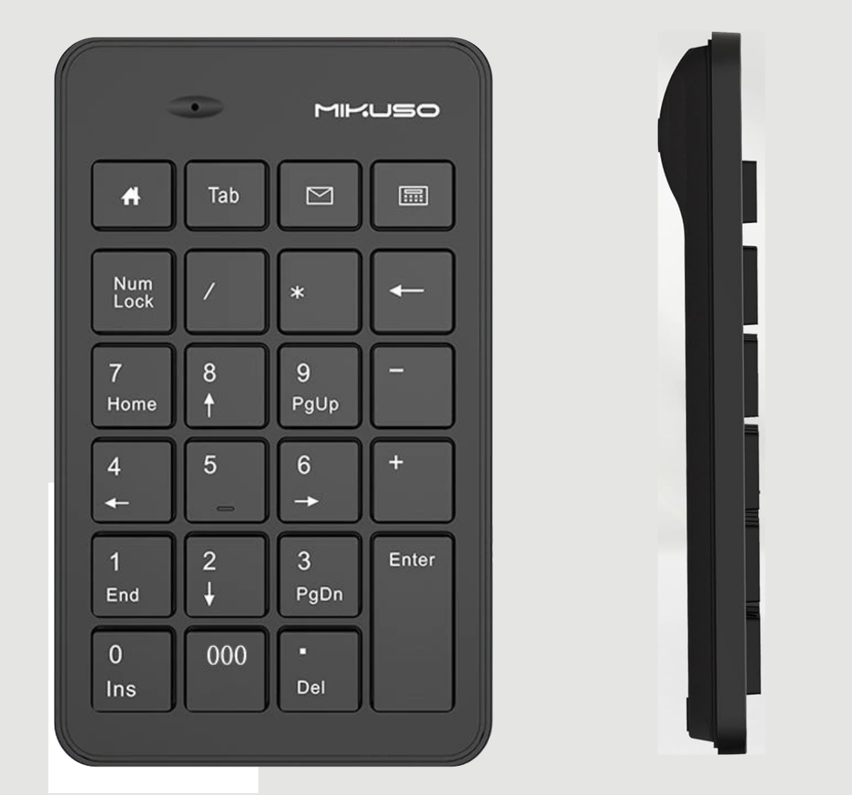 MIKUSO KB-W047 Premium Wireless Numeric Keypad Office & Accounting - 23 key