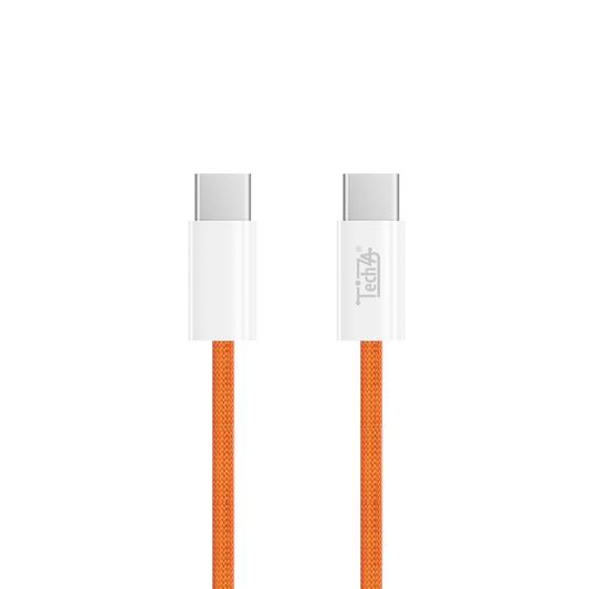 TechZA TZ-CA45 PD-Type C to Type-C 60W Fast Charging Data Cable - 1m