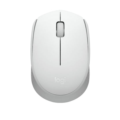 Logitech M171 Cordless Wireless Mouse - White