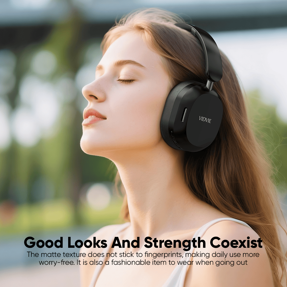 Vidvie BBH2116 Wireless Bluetooth On-Ear Headphones