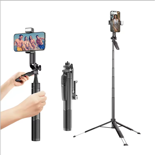 NeePho NP-L2S Selfie Stick Tripod Stand with LED