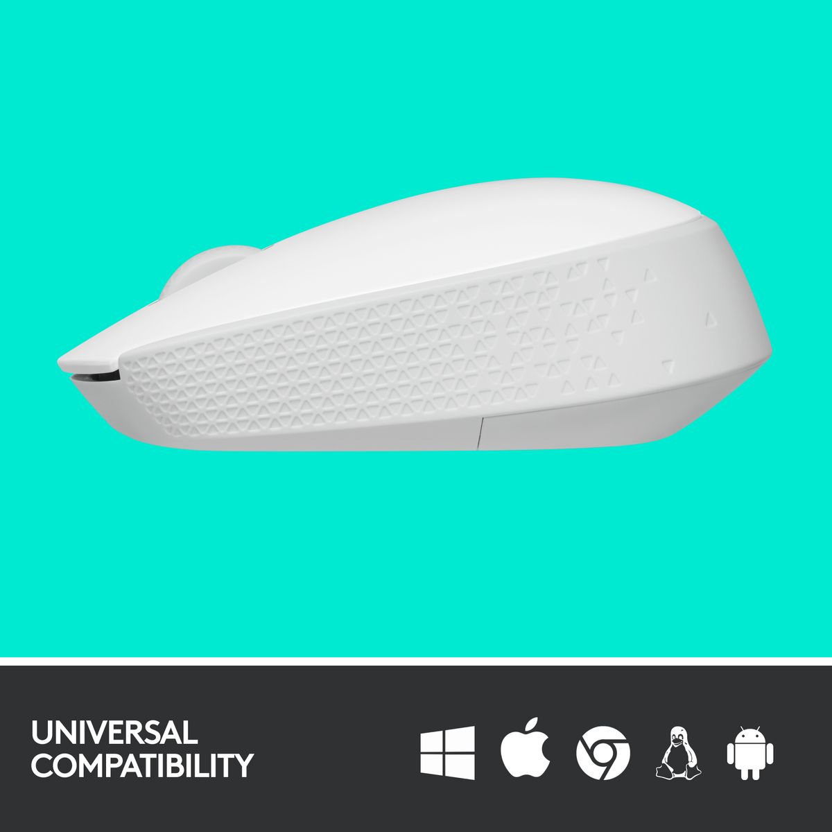 Logitech M171 Cordless Wireless Mouse - White