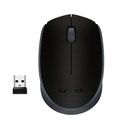 Logitech M171 Wireless Mouse with USB Nano Receiver - Black