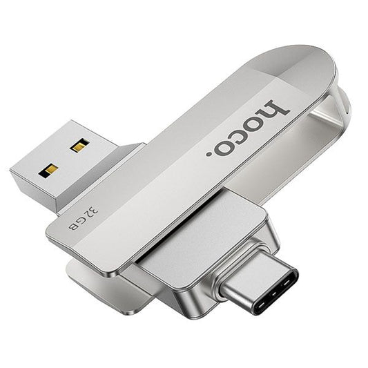 Hoco UD10 2-in1 OTG Flash Drive : TYPE-C + USB3.0 - 32GB