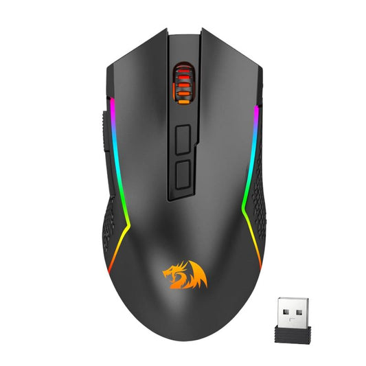 Redragon M693 TRIDENT PRO 8000DPI 7-Button RGB Gaming Mouse - Black