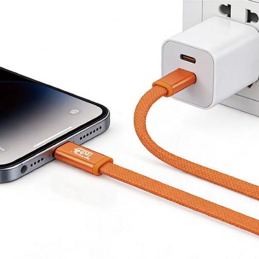 TechZA TZ-CA44 60W PD Type-C to Type-C Fast Charging Cable - 1m