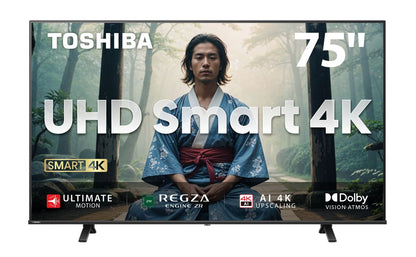 Toshiba 75 inch 4K UHD Smart TV