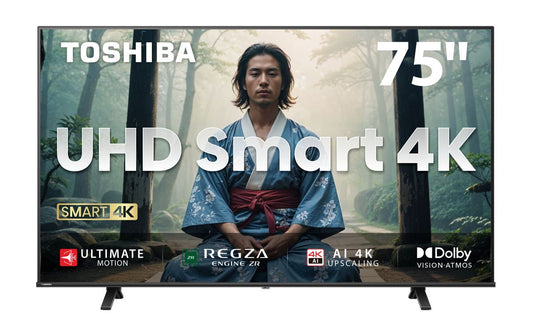 Toshiba 75 inch 4K UHD Smart TV
