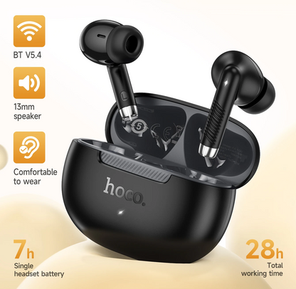 HOCO EQ24 TWS Wireless Bluetooth Earbuds - Black