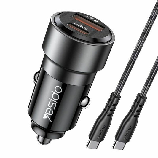 Yesido Y55 Dual Port 60W Fast Charging Car Charger