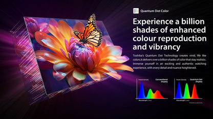 Toshiba 50 inch C450MN QLED Premium UHD Smart LED TV