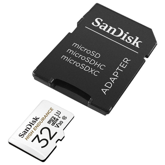 SanDisk High Endurance 32GB Class 10/UHS-I [U3] microSDHC Memory Card