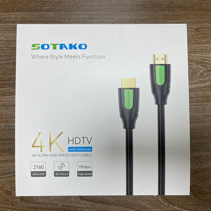 Sotako High Quality 4K UltraHD @2160 HDMI Cable - 10m
