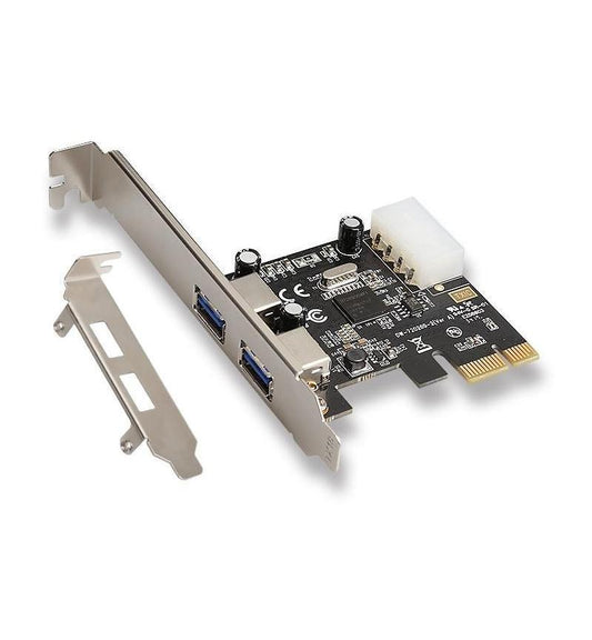 PCI Express to 2 Port USB 3.0 Adapter