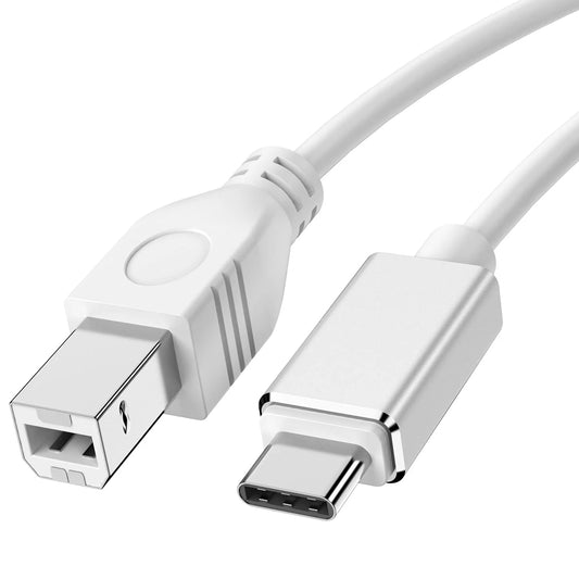 USB-C to USB 2.0 Printer Cable High-Speed , Plug & Play- 3m